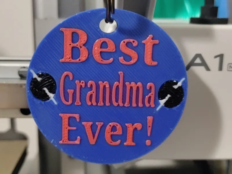 Best Grandma Ever Keychain- 2 versions