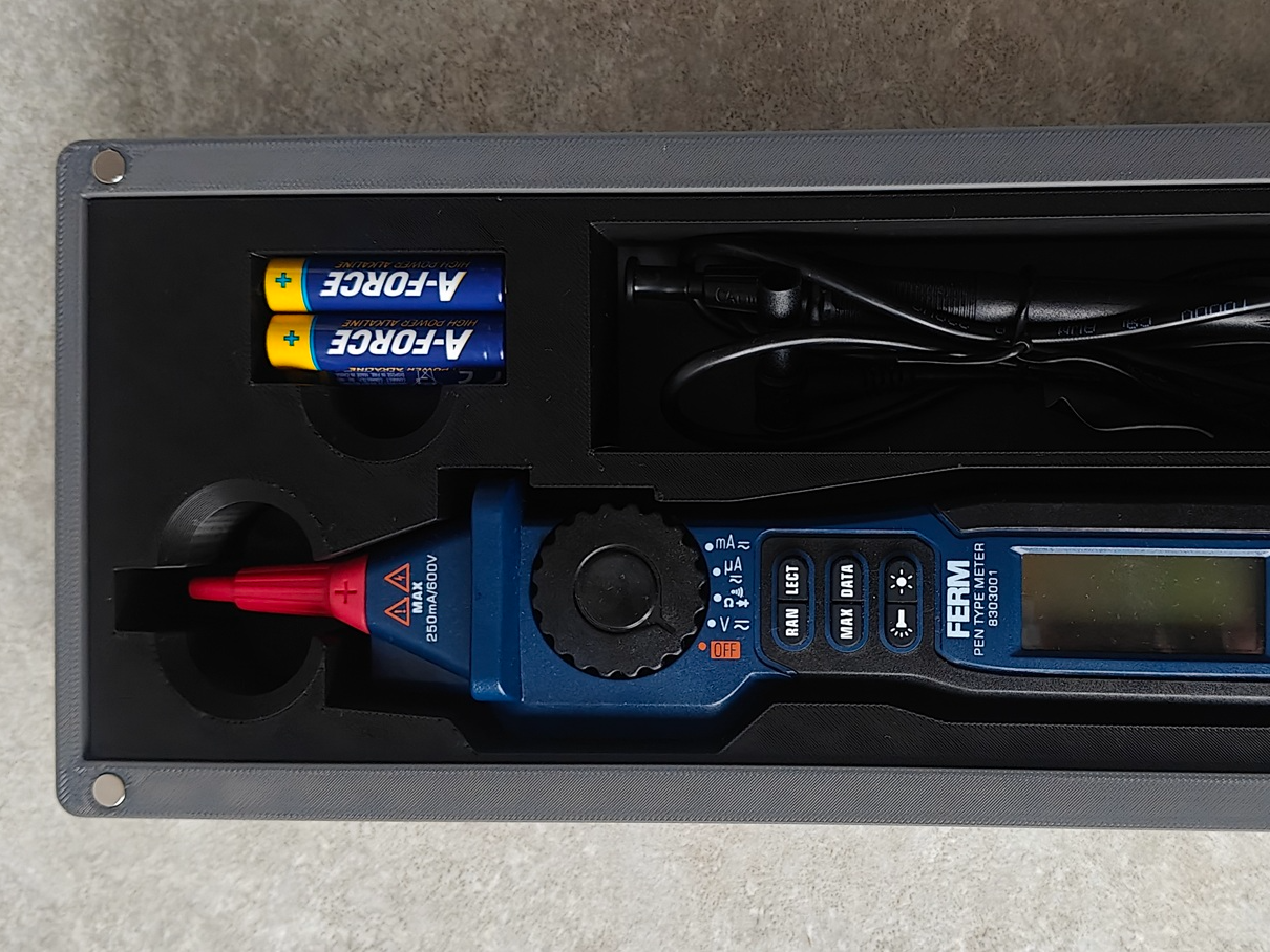 Ferm Action Multimeter Pen Case Storage Box