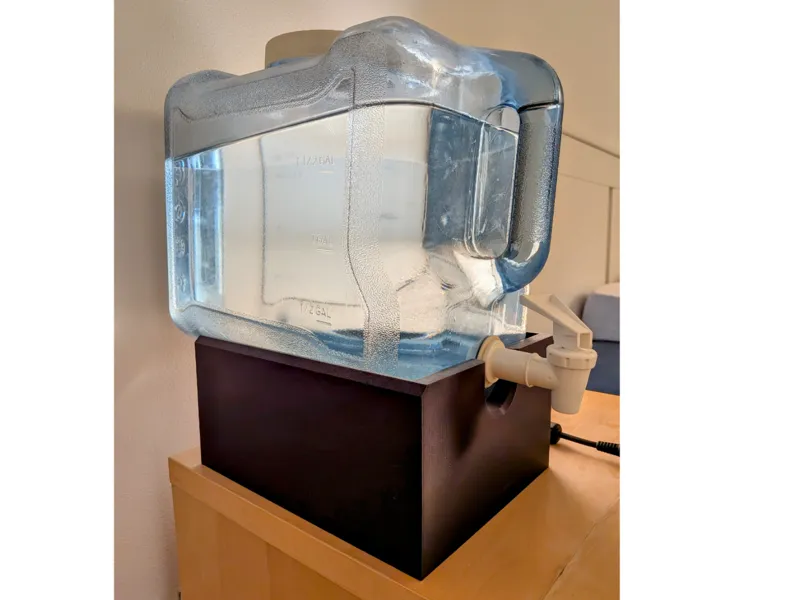 Water Tank Support (for CPAP) with 15 degree angle