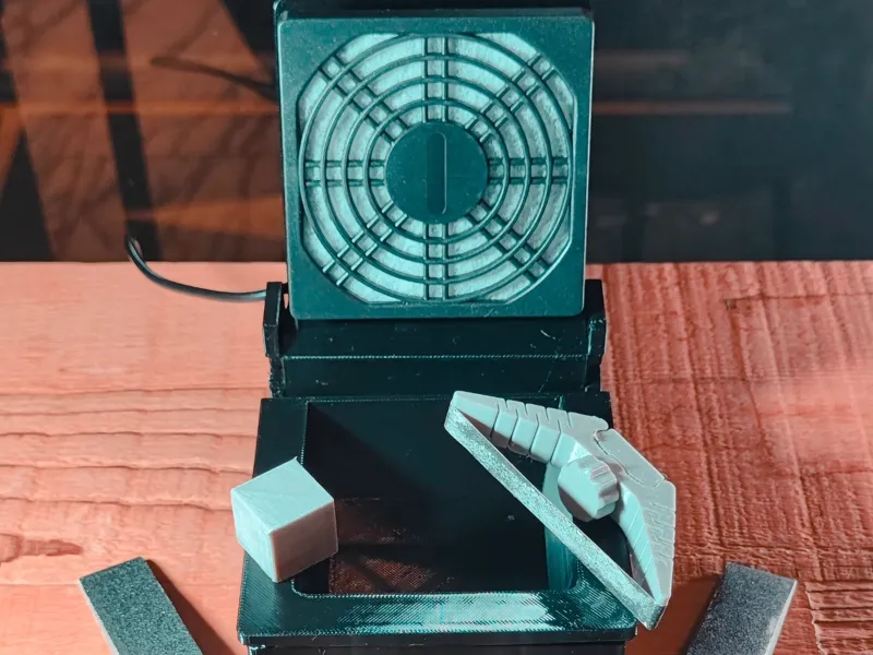 模型打磨粉塵回收神器：pz_DustLoop_v