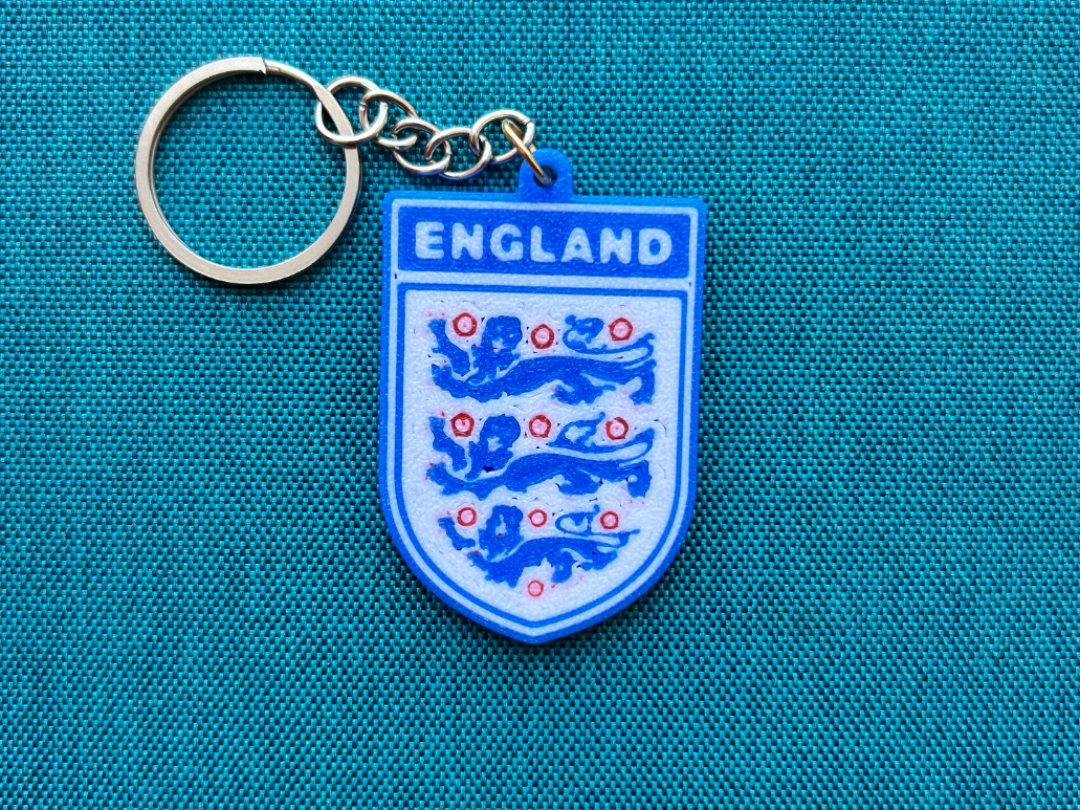 England N.F Keychain