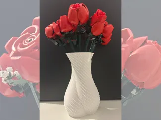 Modern Twisted Vase