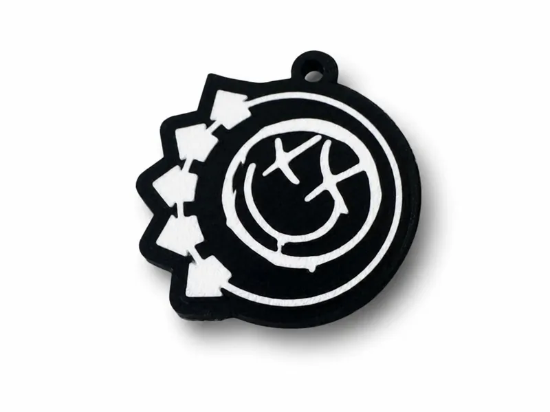 Blink 182 logo keychain