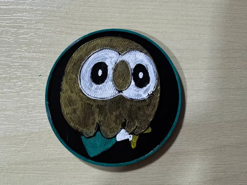 Rowlet Look Back Coin