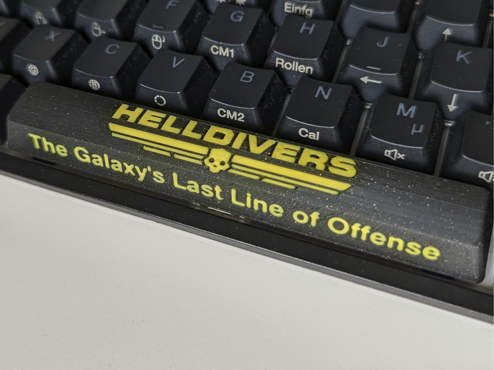 Helldivers Spacebar Keycap