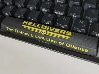 Helldivers Spacebar Keycap