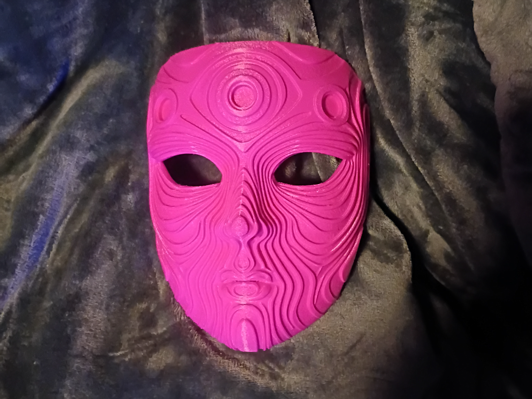 Concentric Echo Mask / Wall Art