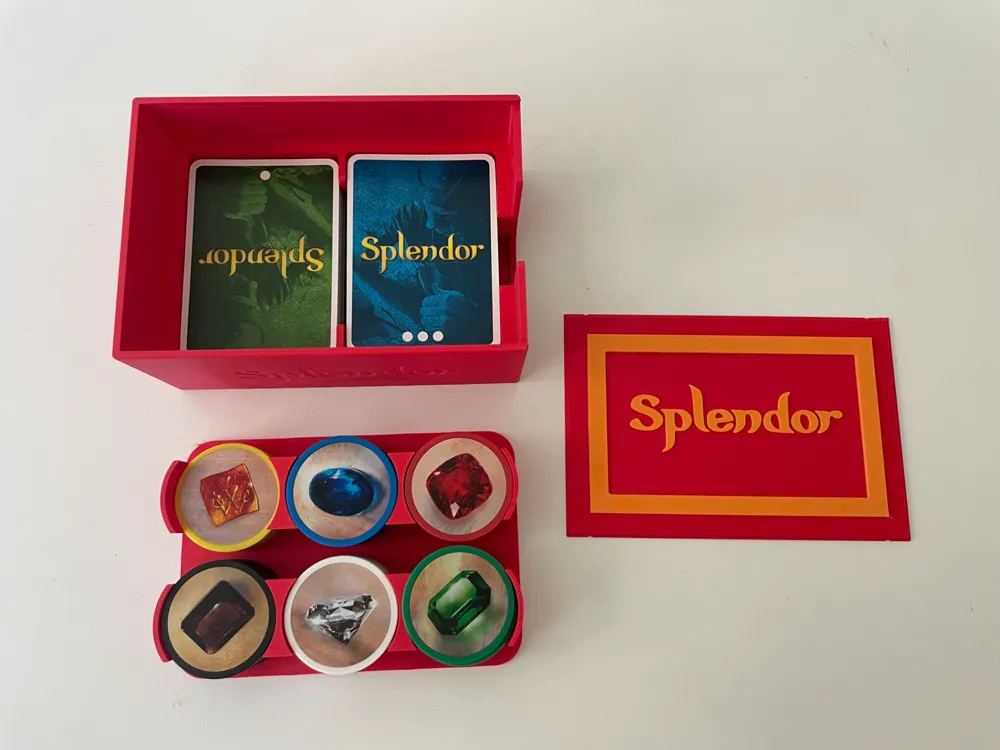Portable Splendor Organizer Box Remixed by MaxMing - MakerWorld