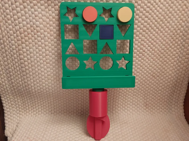 Snuggle Buddy AAC Tablet Holder with game TMT