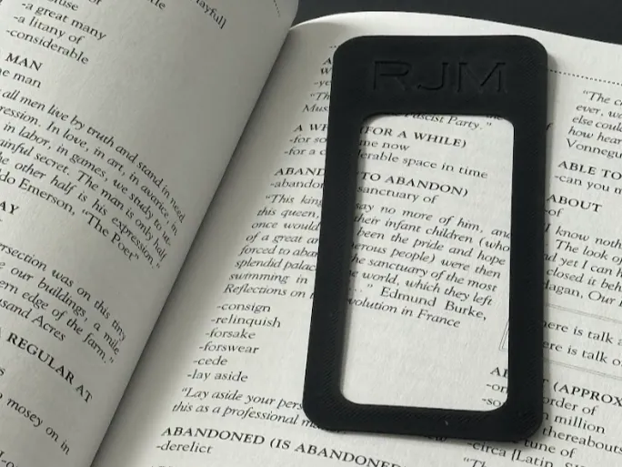 Customized Bookmark 