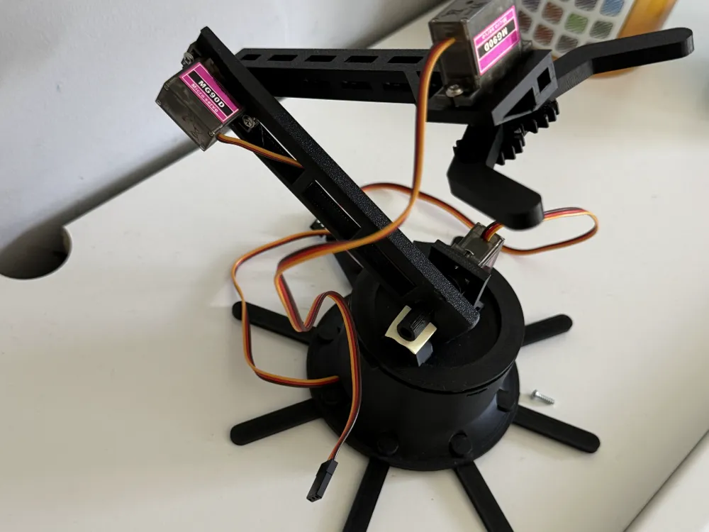 Robotic Arduino Pro Code Simple DIY Robotic Arm - Free 3D Print Model - MakerWorld