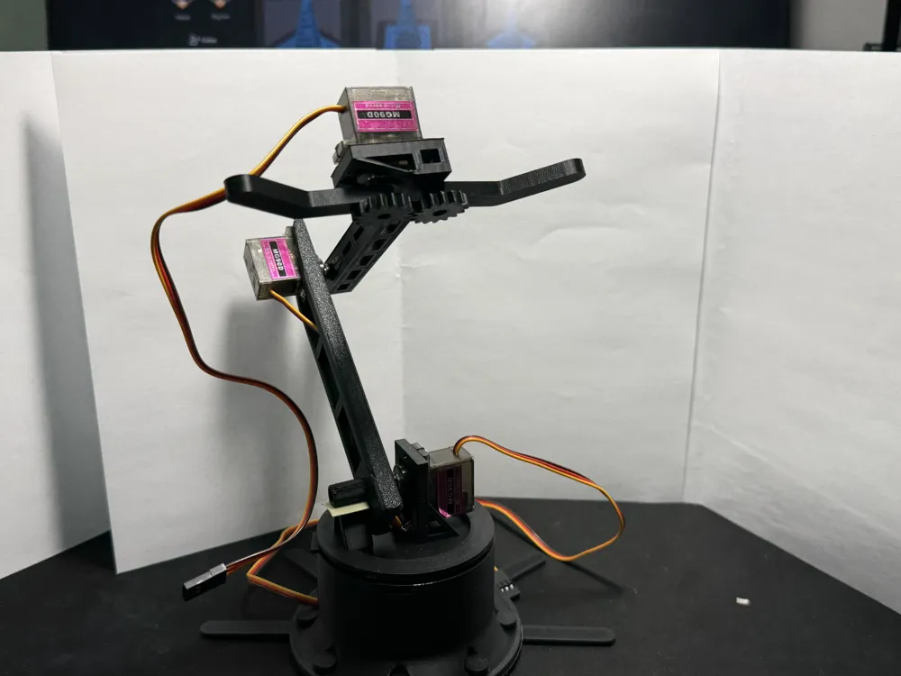 Robotic Arduino Pro Code Simple DIY Robotic Arm - Free 3D Print Model - MakerWorld