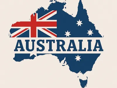 Australia Keychain