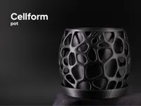 Voronoi pot - 100mm
