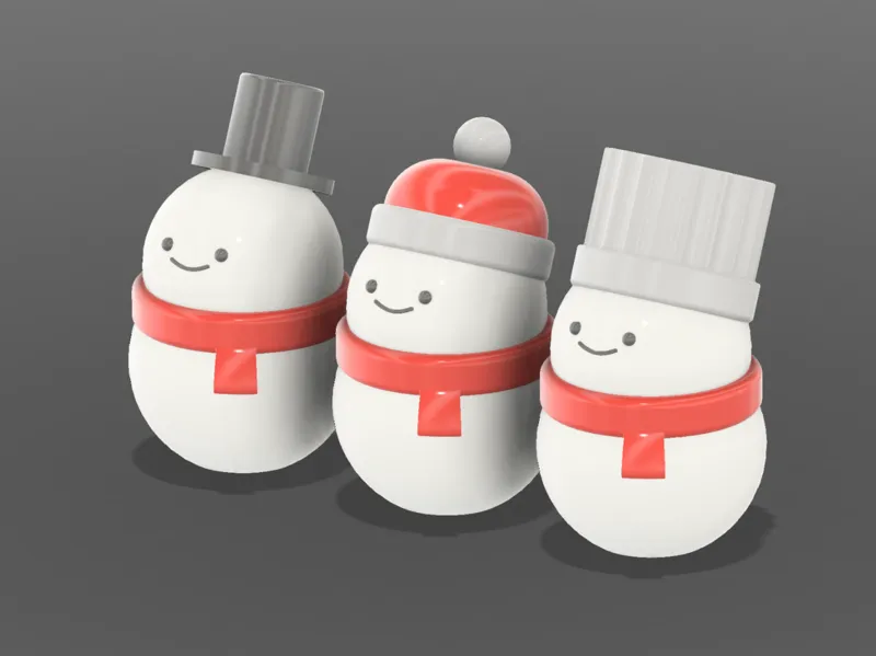 simple Snowman