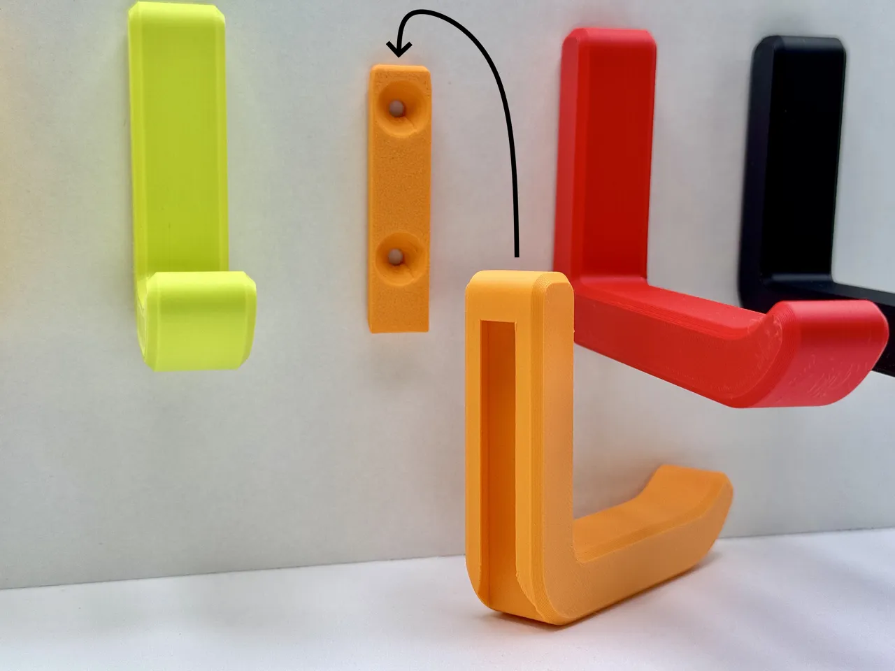 Wall hook for clothes, caps, bags, garden tools... view 3