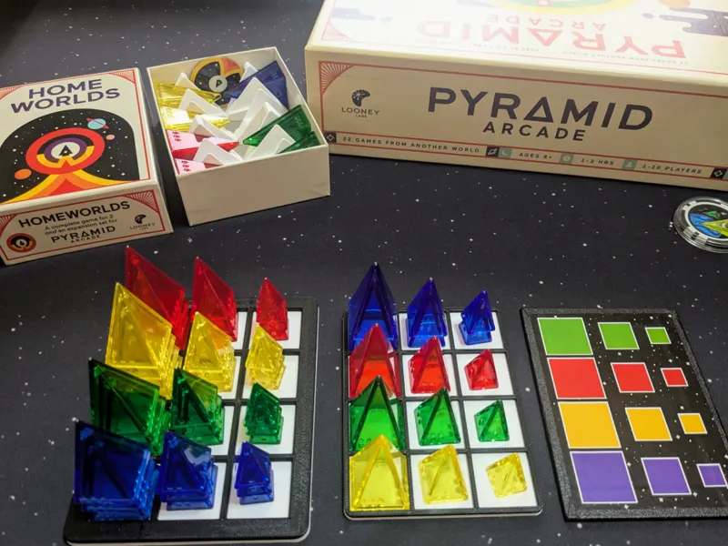 Homeworlds/Pyramid Arcade 3x4 board