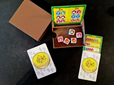 Bohnanza - The Dice Game Inlay Travel Version