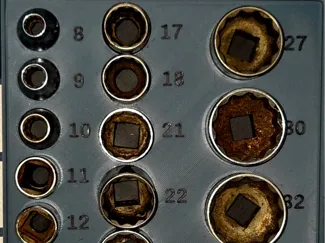 Sidchrome metric socket storage gridfinity