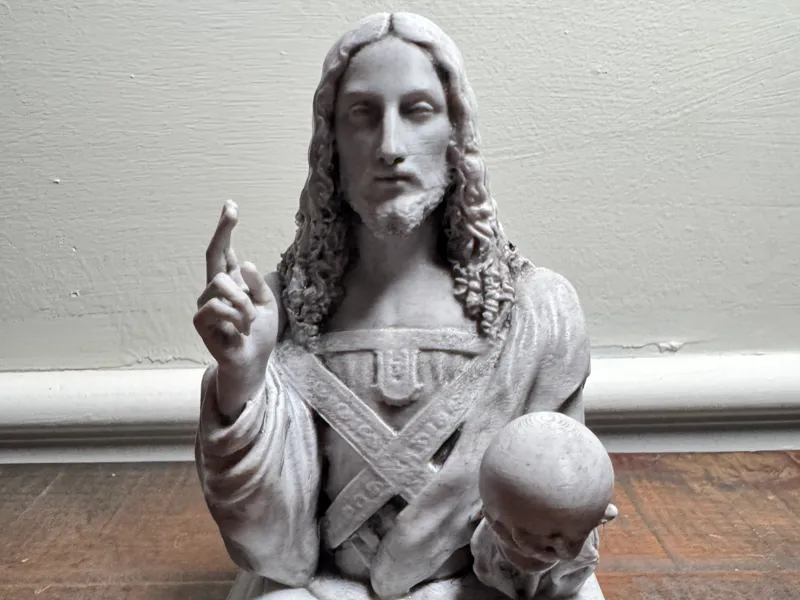 Jesus Leonardo Da Vinci's Salvator Mundi 