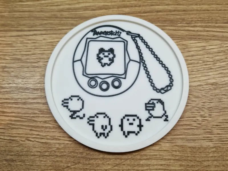 Tamagotchi Coaster