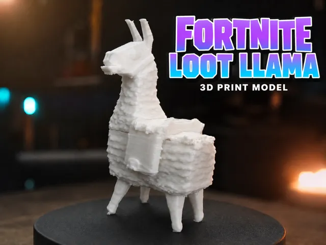 Loot Llama - Fortnite Fan Art Figure