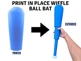 Print-in-Place Wiffle Bat
