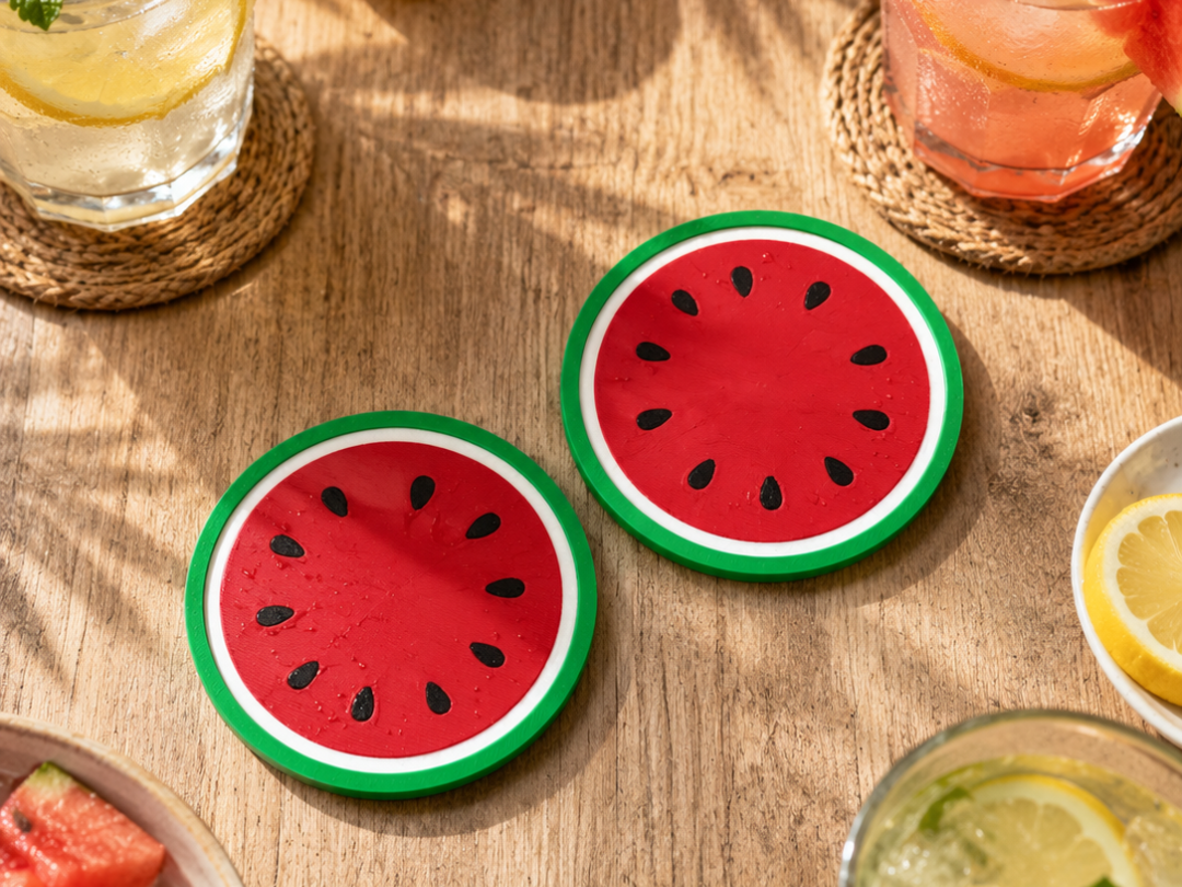 Watermelon coaster summer edition 