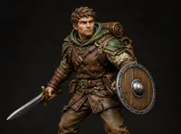 Figurine aventurier Tor'Jak 32 mm — photo 1