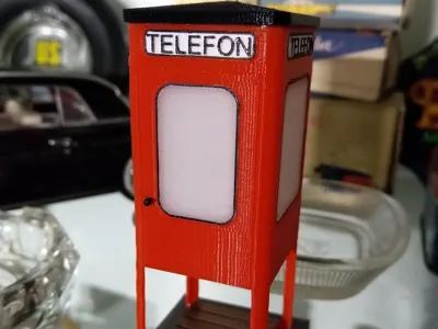 Swedish payphone 1960