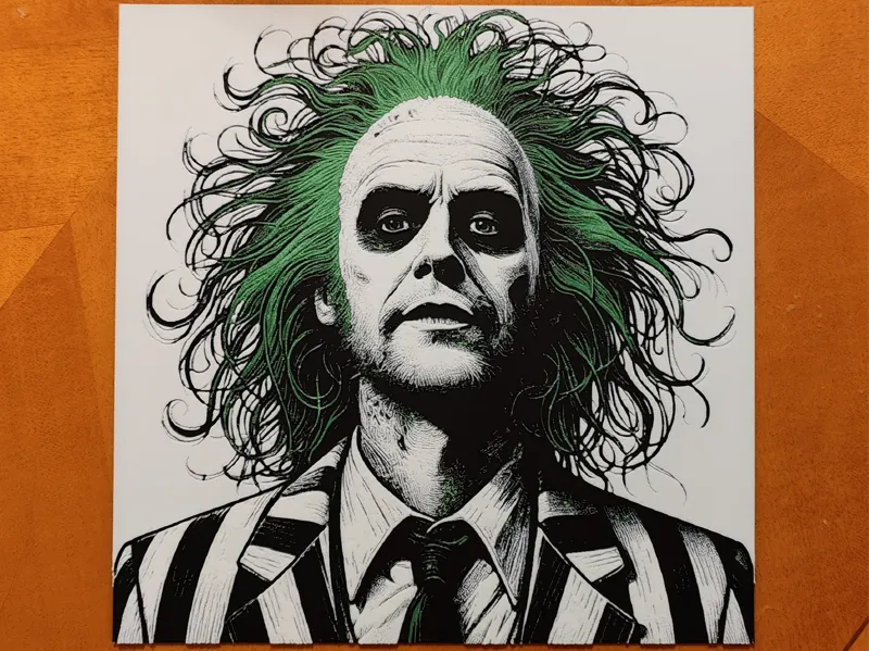 Beetlejuice - Michael Keaton - Hueforge