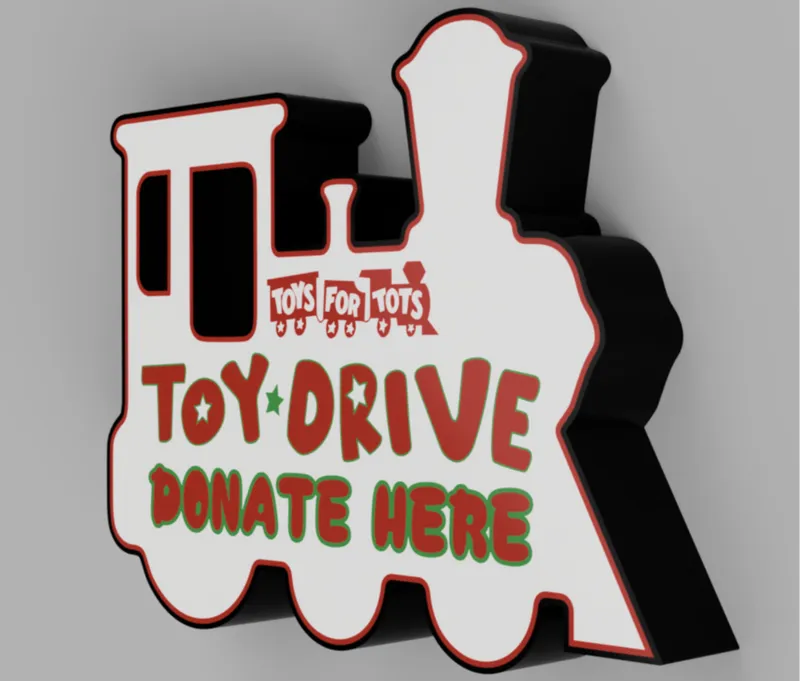 Toys For Tots Toy Drive Lightbox