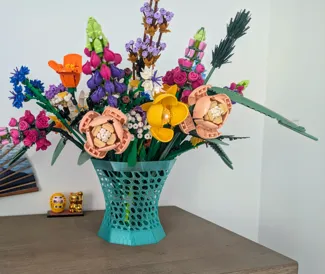 Vase for LegoBrick flowers