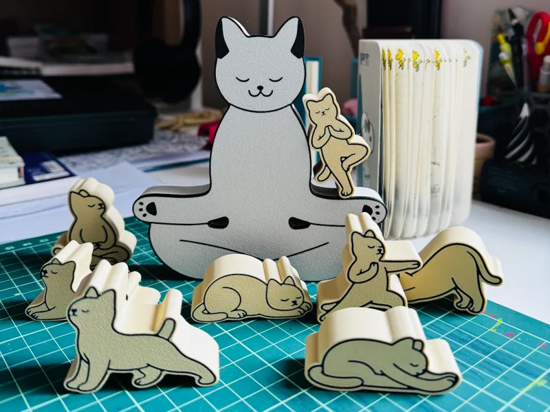 Cat-tastrophe: The Yoga Stacking Game!