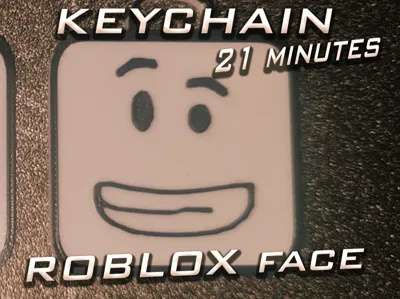 Roblox Face Keychain