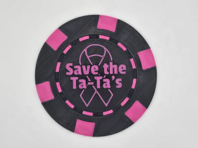 Save The Ta-Ta's coasters 