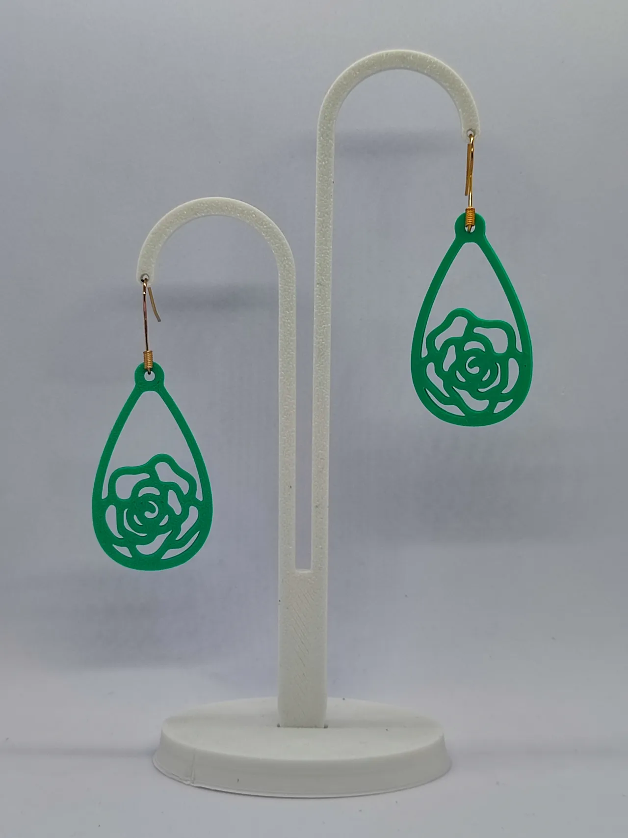 Aretes Pétalo de Agua view 3
