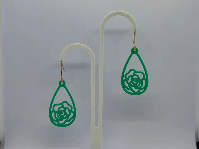 Aretes Pétalo de Agua