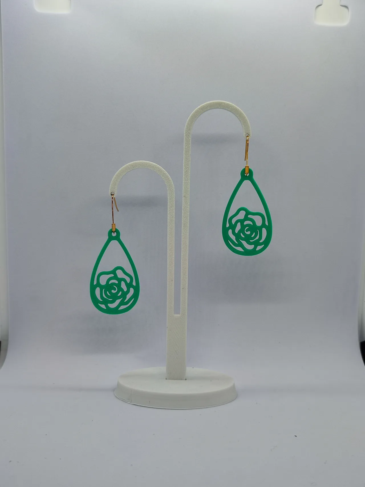 Aretes Pétalo de Agua view 2