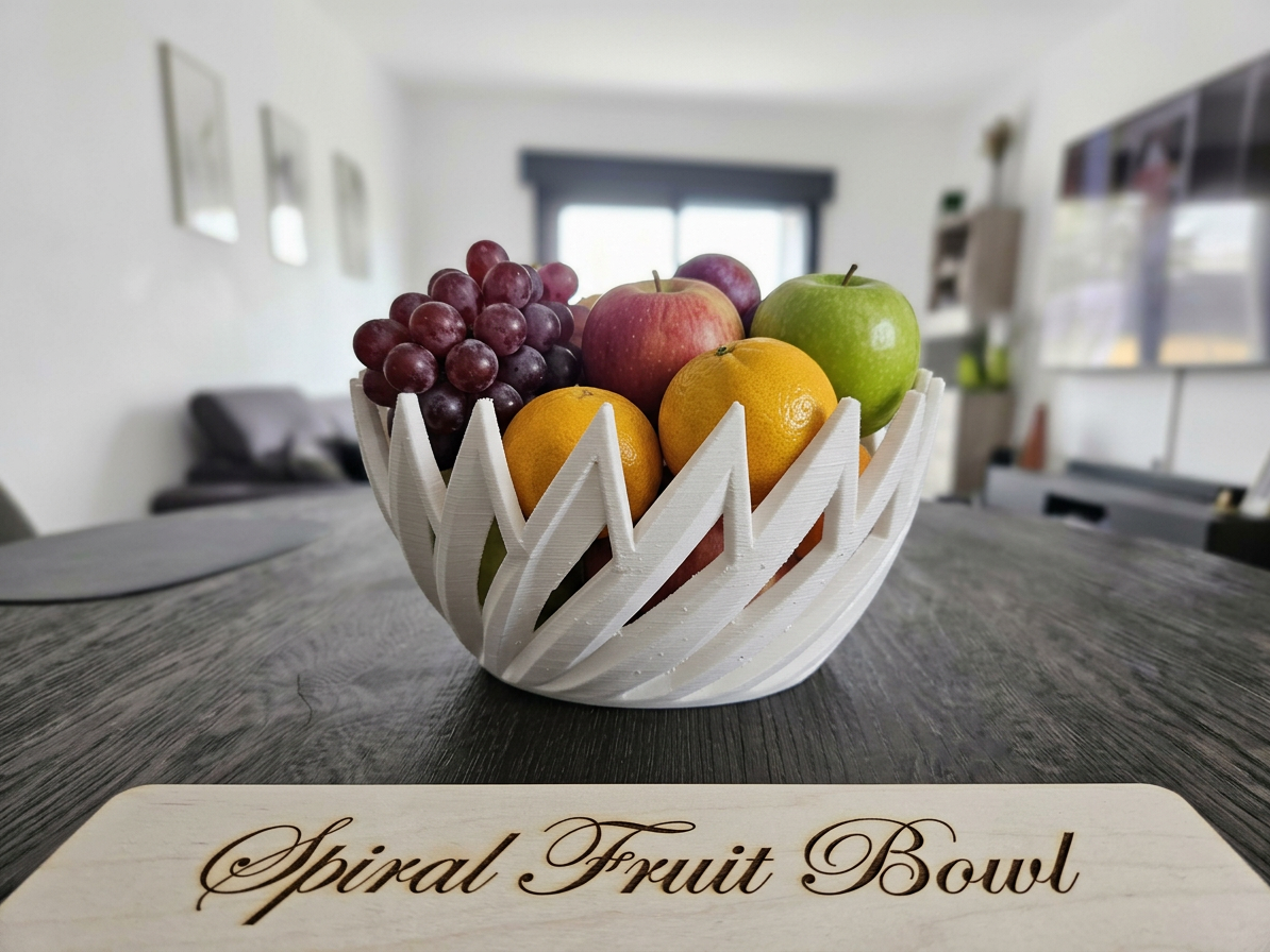 Spiral Fruit Bowl