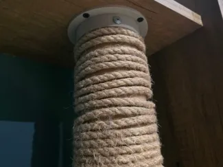 Soporte rascador de gato