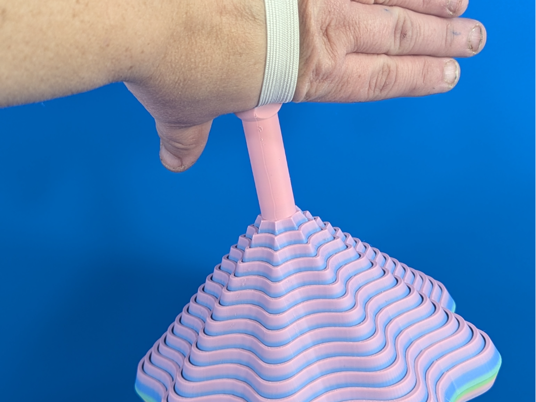 Flower Fidget With Handle - Limited Grasp Option