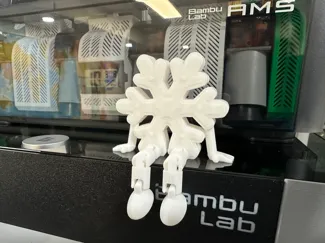V1 Articulated Snowflake Large Hand
