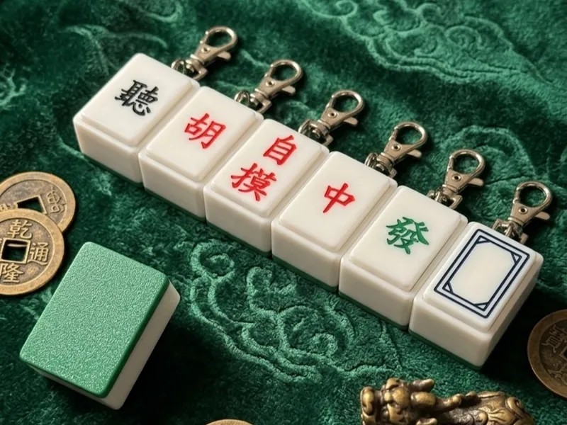 Mahjong clicker stress toy
