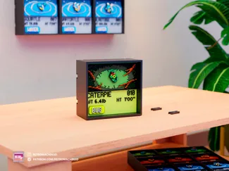 #0010 - Caterpie Pokedex Screen