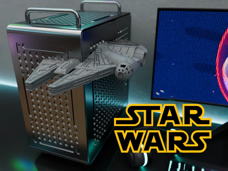 Millennium Falcon for Qube 540 Case