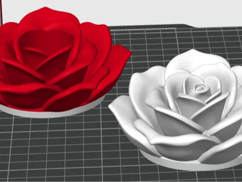 Modelo para impresión 3D: Teelichthalter Rose - Skulptur — referencia de MakerWorld