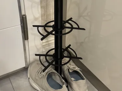 Basic Modular Shoe Rack (Invisible and Rigid)