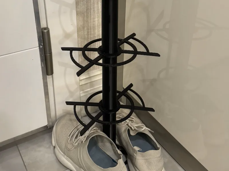 Basic Modular Shoe Rack (Invisible and Rigid)