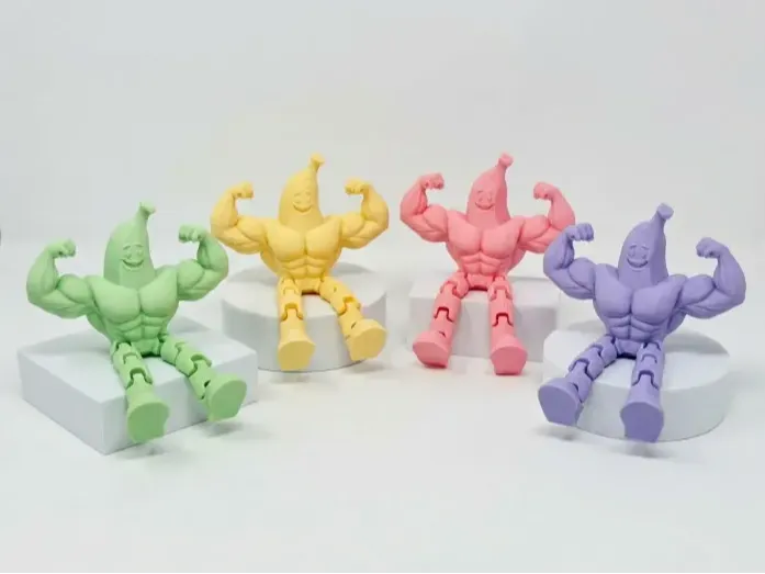 muscular banana Articulated